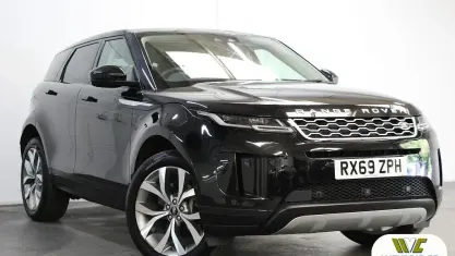 Used Land Rover Range Rover evoque HSE 253 HP (186 kW) 2019 Black SUV