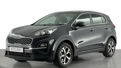 Usado Kia Sportage 136 HP (100 kW) 2021 Cinzento SUV