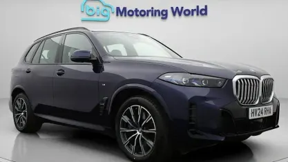 Used BMW X5 M Sport 490 HP (360 kW) 2024 Blue SUV