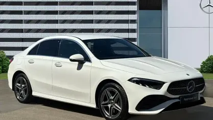 Used Mercedes A250 AMG Line Premium 218 HP (160 kW) 2025 White Sedan