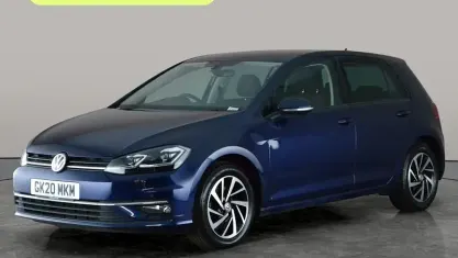 Used VW Golf VII Edition 150 HP (110 kW) 2020 Blue Hatchback