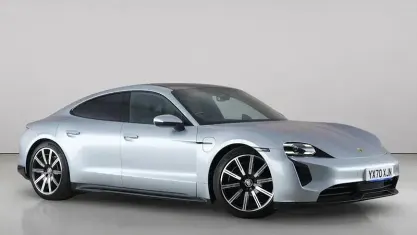 Used Porsche Taycan 419 kW (571 HP) 2020 Silver Sedan