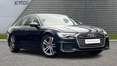 Blue Used 2022 Audi A6 S-Line Sedan | £27,437 (Fair price)