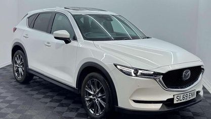 Second-hand Mazda CX-5 Inclusive 184 CP (135 kW) 2019 Alb SUV