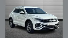 Pure white Used 2025 VW T-Roc R-line SUV | £28,895 (Fair price)