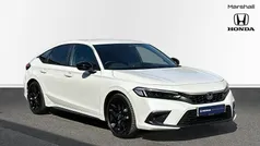 Premium paint platinum white Used 2025 Honda Civic Sport Hatchback | £30,573 (Super price)