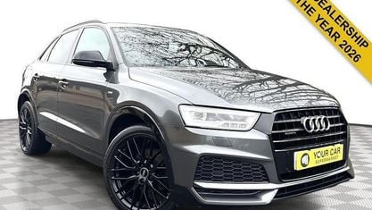 Używany Audi Q3 Black Edition 150 KM (110 kW) 2017 Szary SUV