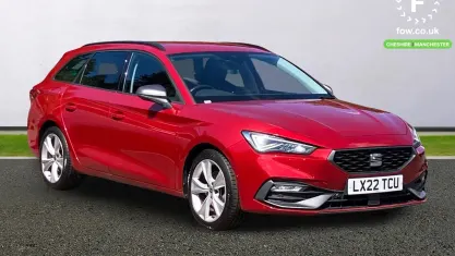 Used Seat Leon FR 150 HP (110 kW) 2022 Red Estate