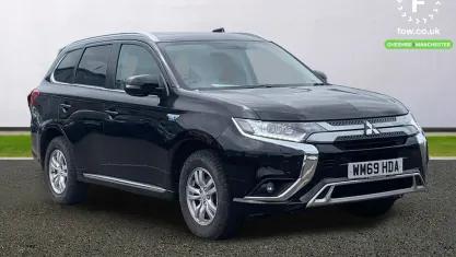 Used Mitsubishi Outlander P-HEV 224 HP (164 kW) 2020 Black Estate