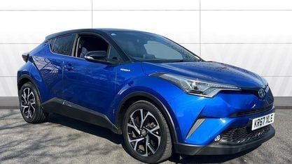 Usado Toyota C-HR 122 HP (89 kW) 2018 Azul SUV