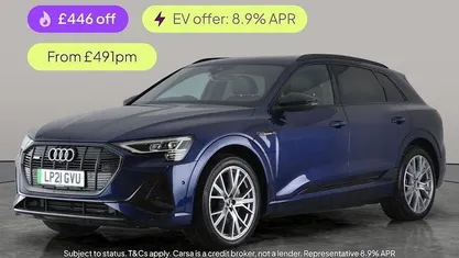Used 2021 Audi e-tron Black Edition SUV | £27,986 (Fair price)
