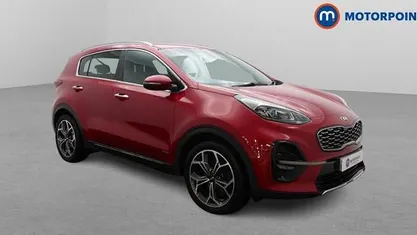 Used Kia Sportage GT-Line 136 HP (100 kW) 2019 Red SUV