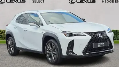 Used Lexus UX Sport Design Packet 184 HP (135 kW) 2023 Fsport white SUV
