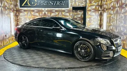 Used Mercedes E220 AMG line 194 HP (142 kW) 2019 Black Coupe