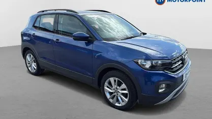 Used VW T-Cross SE 95 HP (69 kW) 2022 Blue SUV