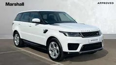 White Used 2021 Land Rover Range Rover Sport HSE SUV | £30,121 (Super price)