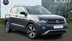 Grey Used 2022 VW T-Cross Black Edition SUV | £17,526 (Fair price)