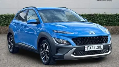 Used Hyundai Kona Premium 120 HP (88 kW) 2022 Blue SUV