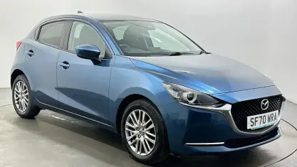 Used Mazda 2 Inclusive 90 HP (66 kW) 2020 Blue Hatchback