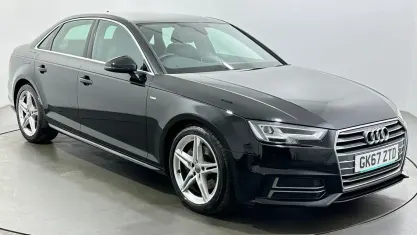 Used Audi A4 S-Line 190 HP (139 kW) 2017 Black Sedan