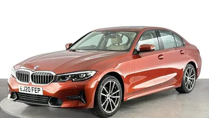Orange Used 2020 BMW 318 Sport Line Sedan | £19,620 (Fair price)