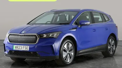 Usado Skoda Enyaq iV ecoSuite 150 kW (204 HP) 2023 Azul SUV