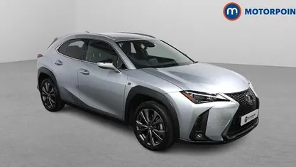 Silver Used 2023 Lexus UX 250h Sport Design Packet SUV | £23,349 (Fair price)