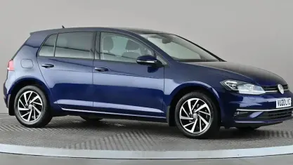 Used VW Golf VII Edition 150 HP (110 kW) 2020 Blue Hatchback