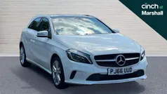 White Used 2016 Mercedes A160 Premium Plus Hatchback | £11,848 (Fair price)