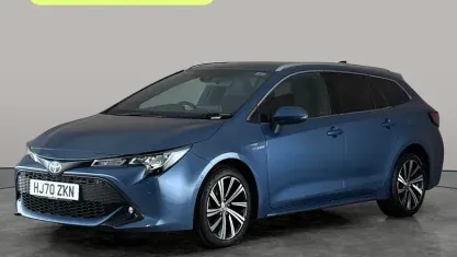 Used Toyota Corolla Design 122 HP (89 kW) 2021 Blue Estate