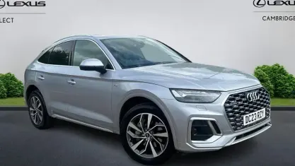 Used Audi Q5 Sportback S-Line 204 HP (150 kW) 2023 Silver SUV