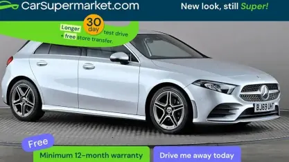 Begagnad Mercedes A180 Executive 116 HK (85 kW) 2019 Silver Halvkombi