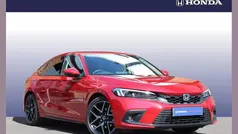 Red Used 2024 Honda Civic Advance Hatchback | £31,450 (Fair price)