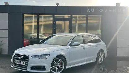 White Used 2017 Audi A6 S-Line Estate | £15,690 (Fair price)
