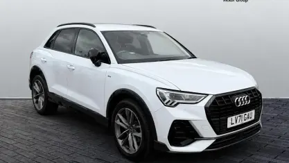 Used Audi Q3 Black Edition 150 HP (110 kW) 2023 White SUV
