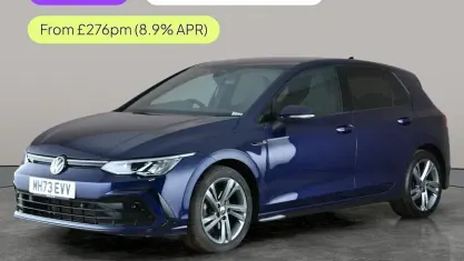 Used VW Golf VIII R-line 150 HP (110 kW) 2023 Blue Hatchback