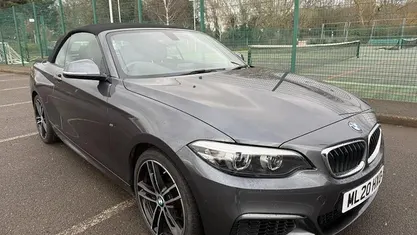 Used BMW 218 M Sport 136 HP (100 kW) 2020 Grey Cabriolet