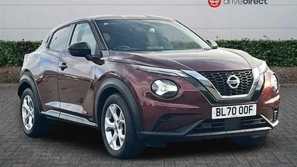 Red Used 2020 Nissan Juke N-Connecta SUV | £14,198 (Fair price)