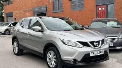Used Nissan Qashqai Acenta Premium 110 HP (80 kW) 2014 Silver SUV