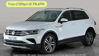 White Used 2023 VW Tiguan Elegance SUV | £24,414 (Fair price)