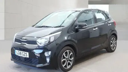 Used Kia Picanto 84 HP (61 kW) 2018 Black Hatchback