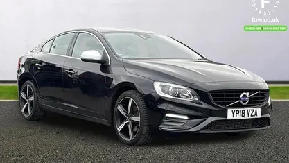 Black Used 2017 Volvo S60 R-Design Sedan | £14,699 (Fair price)