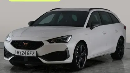 Used Cupra Leon VZ2 245 HP (180 kW) 2023 White Estate