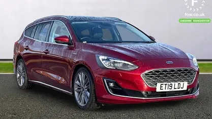 Red Used 2019 Ford Focus Vignale Estate | £13,299 (Fair price)