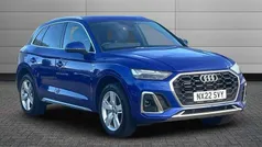 Blue Used 2022 Audi Q5 S-Line SUV | £30,695 (Fair price)