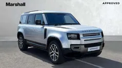 Silver Used 2021 Land Rover Defender SE Dynamic SUV | £56,629 (Fair price)