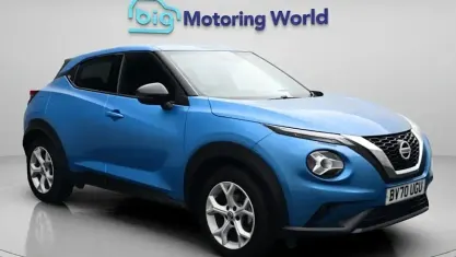 Used Nissan Juke N-Connecta 117 HP (86 kW) 2020 Blue SUV