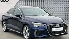 Blue Used 2022 Audi A3 S-Line Sedan | £21,732 (Fair price)