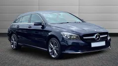 Blue Used 2017 Mercedes CLA180 Sedan | £10,495 (Good price)