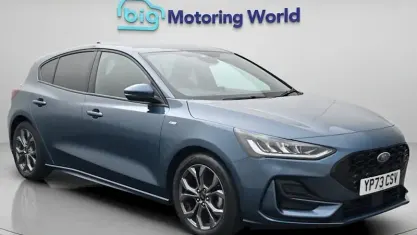 Used Ford Focus ST-Line 125 HP (91 kW) 2023 Blue Hatchback